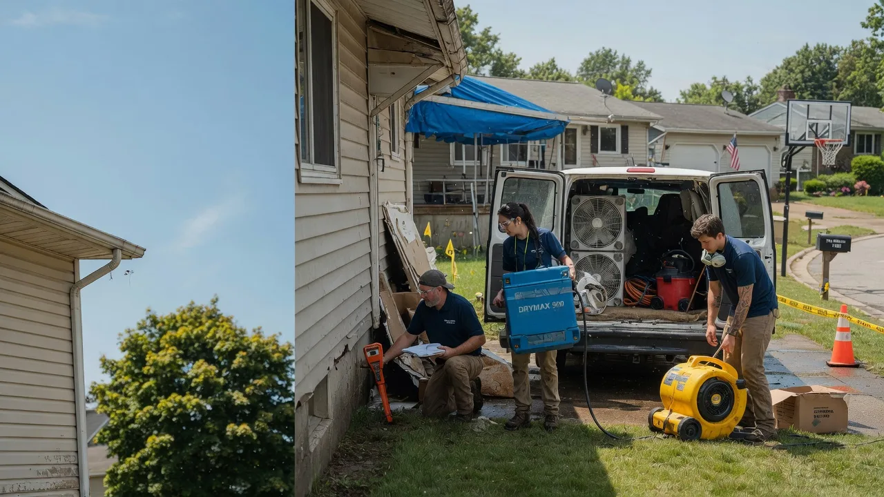 Ceiling Leak Cleanup in Bradford, PA near me